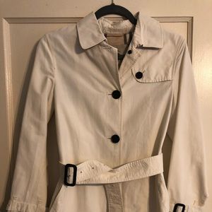 White Josi Trench Coat